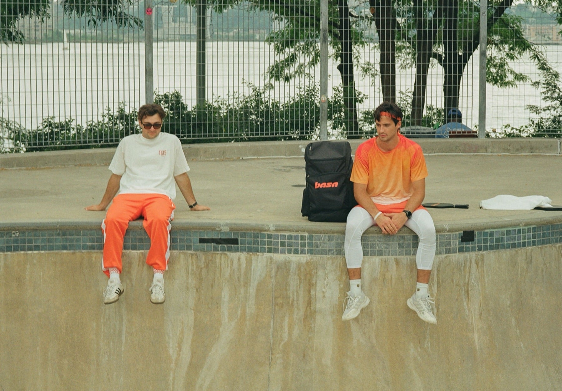 Players at the skatepark